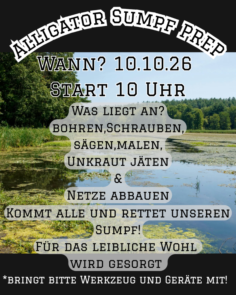 🐊🚨 RETTET UNSEREN SUMPF! 🚨🐊